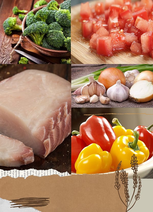 ingredientes da receita de peixe